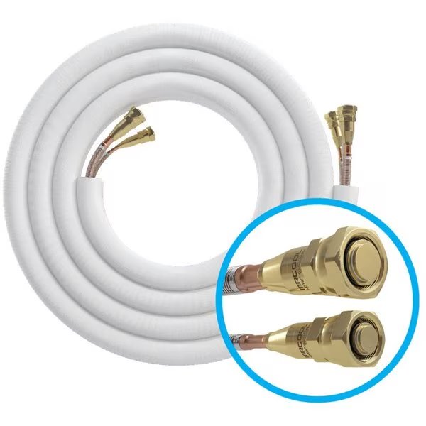 R-410A Charged Line Set, 35ft 1/4 x 1/2, Mrcool, Mfr#: DIY35-1412C